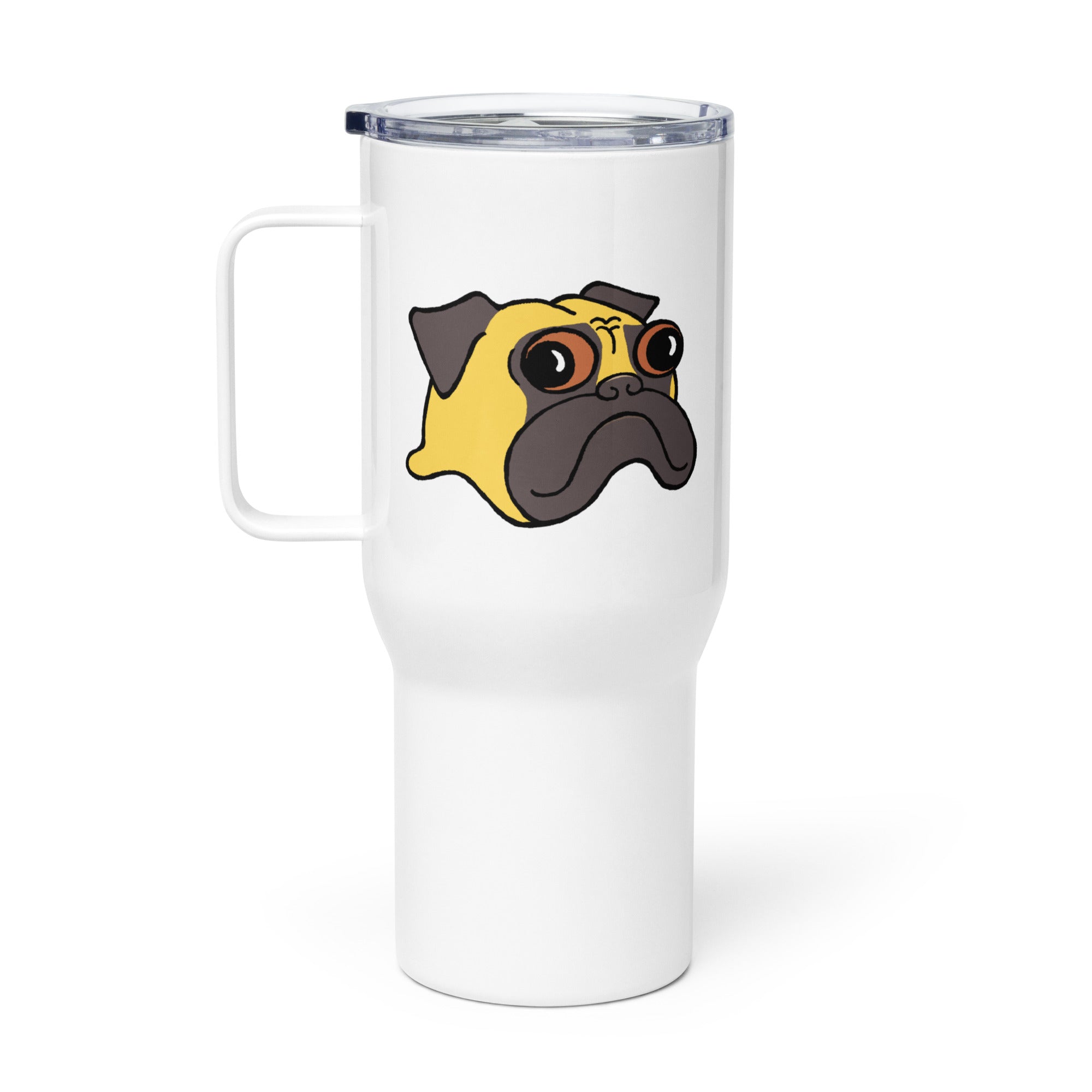 Pug Travel Mug | Fawn Pug