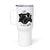 Love in Every Snort Travel Mug | Black Pug