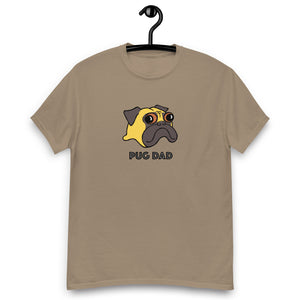 Pug Dad T-shirt | Fawn Pug