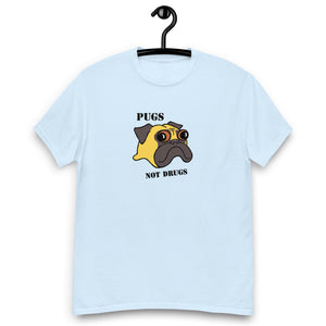 Pugs Not Drugs T-shirt | Fawn Pug