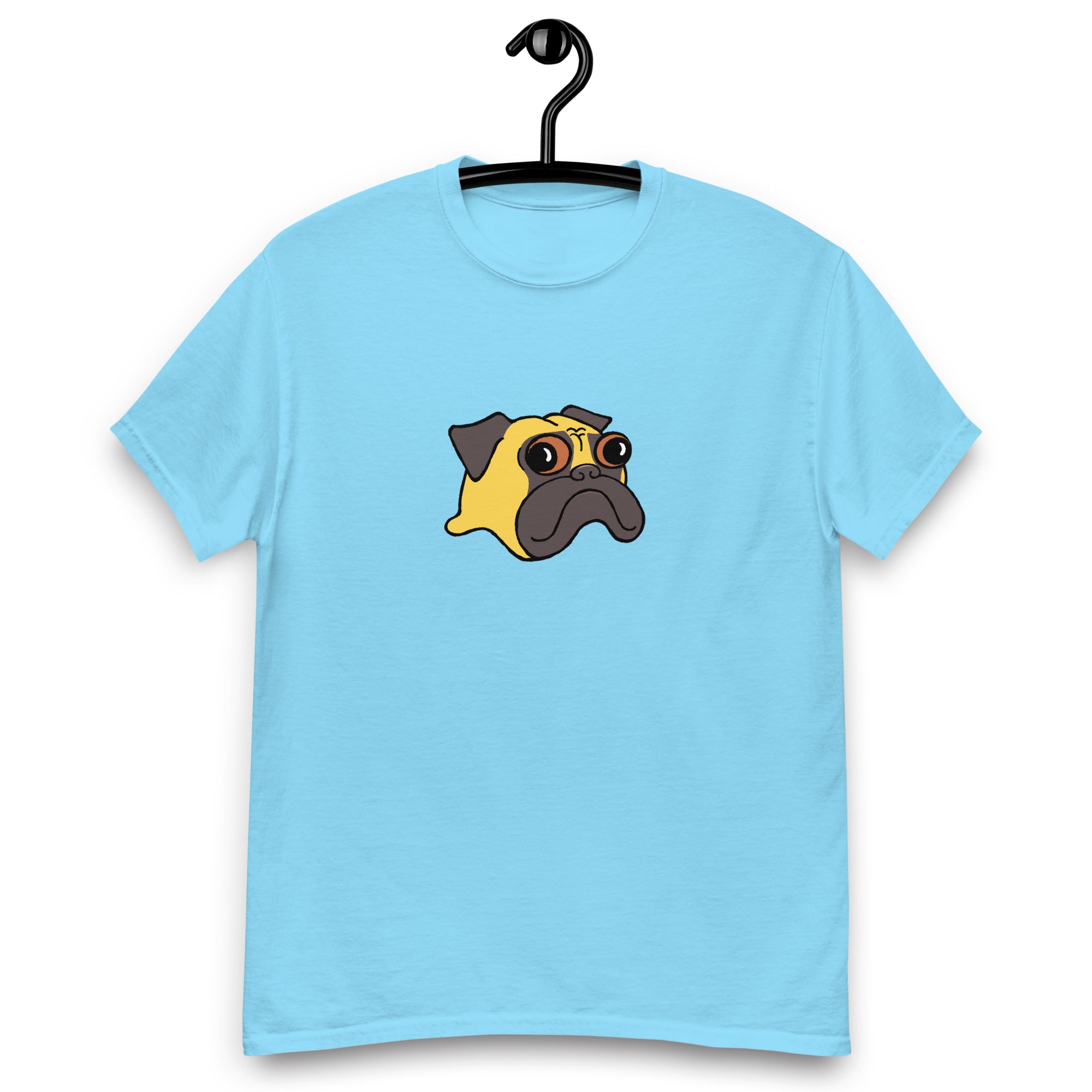 Pug Head T-shirt | Fawn Pug