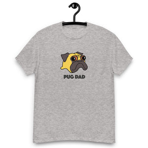 Pug Dad T-shirt | Fawn Pug