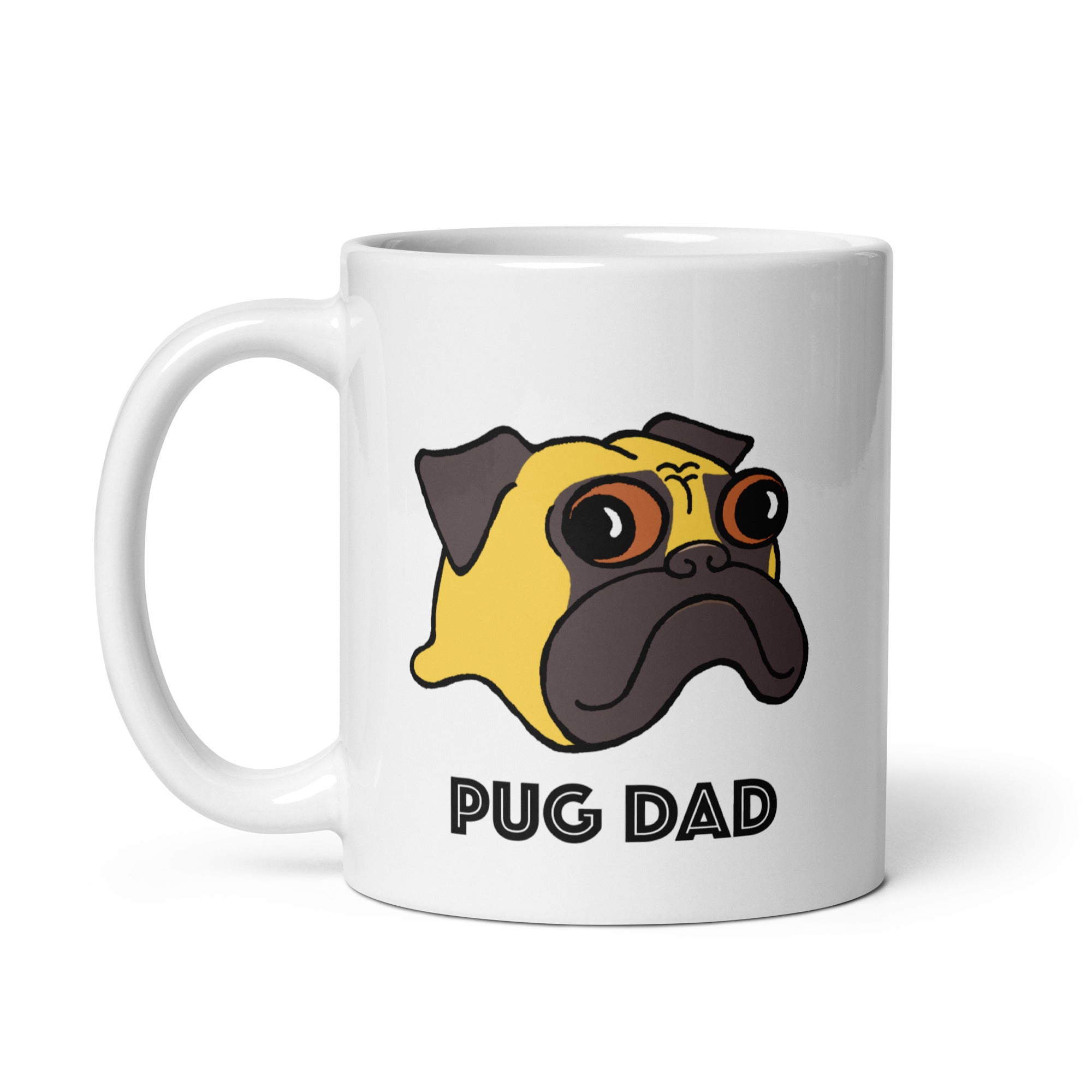 Pug Dad Coffee Mug | Fawn Pug