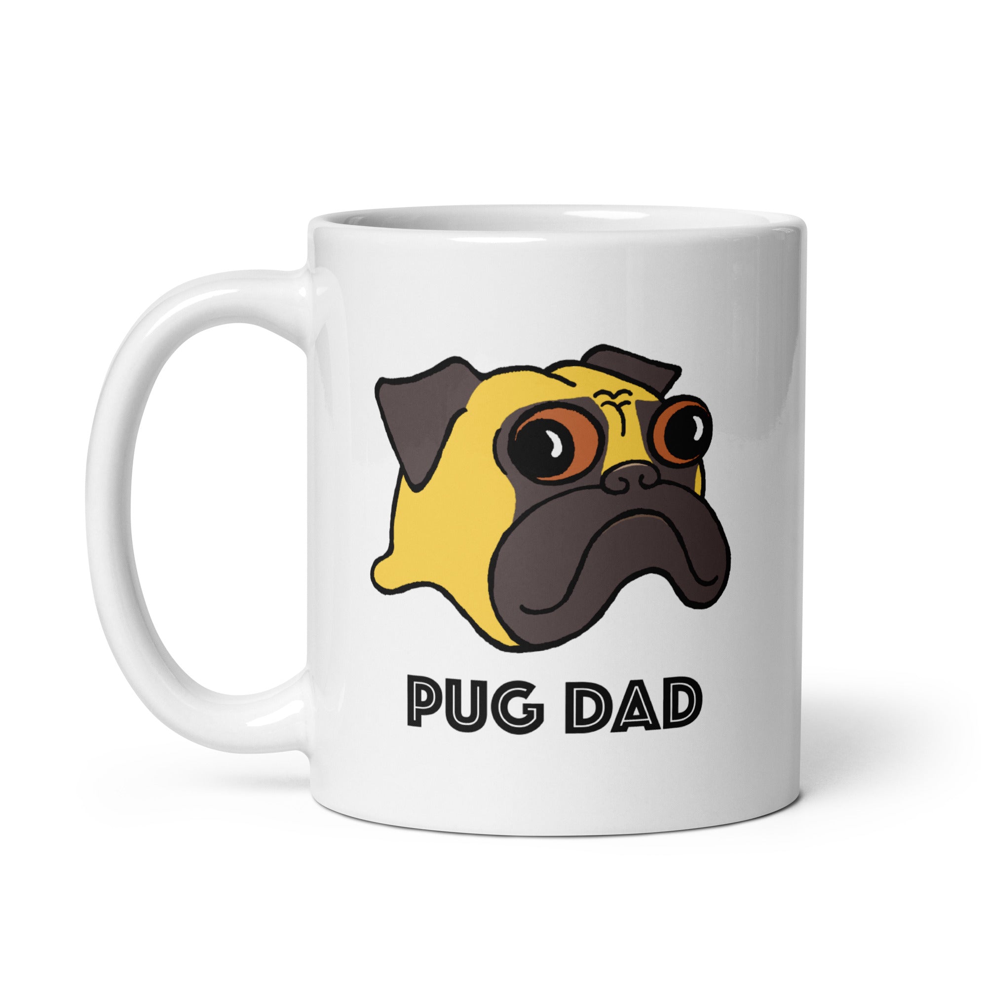 Pug Dad Coffee Mug | Fawn Pug