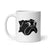 Pughead Coffee Mug | Black Pug