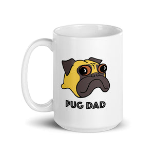 Pug Dad Coffee Mug | Fawn Pug