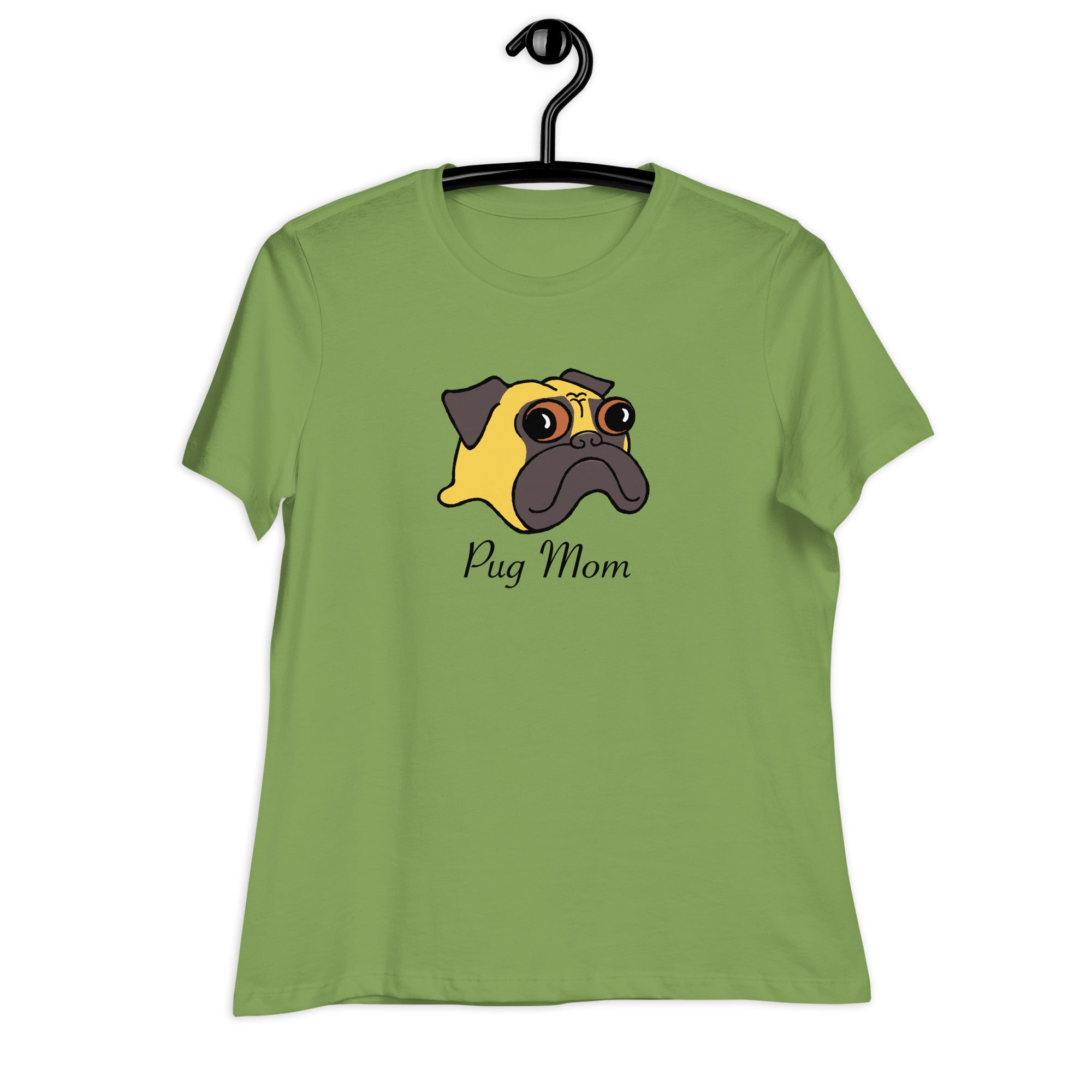 Pug Mom T-shirt  |  Fawn Pug