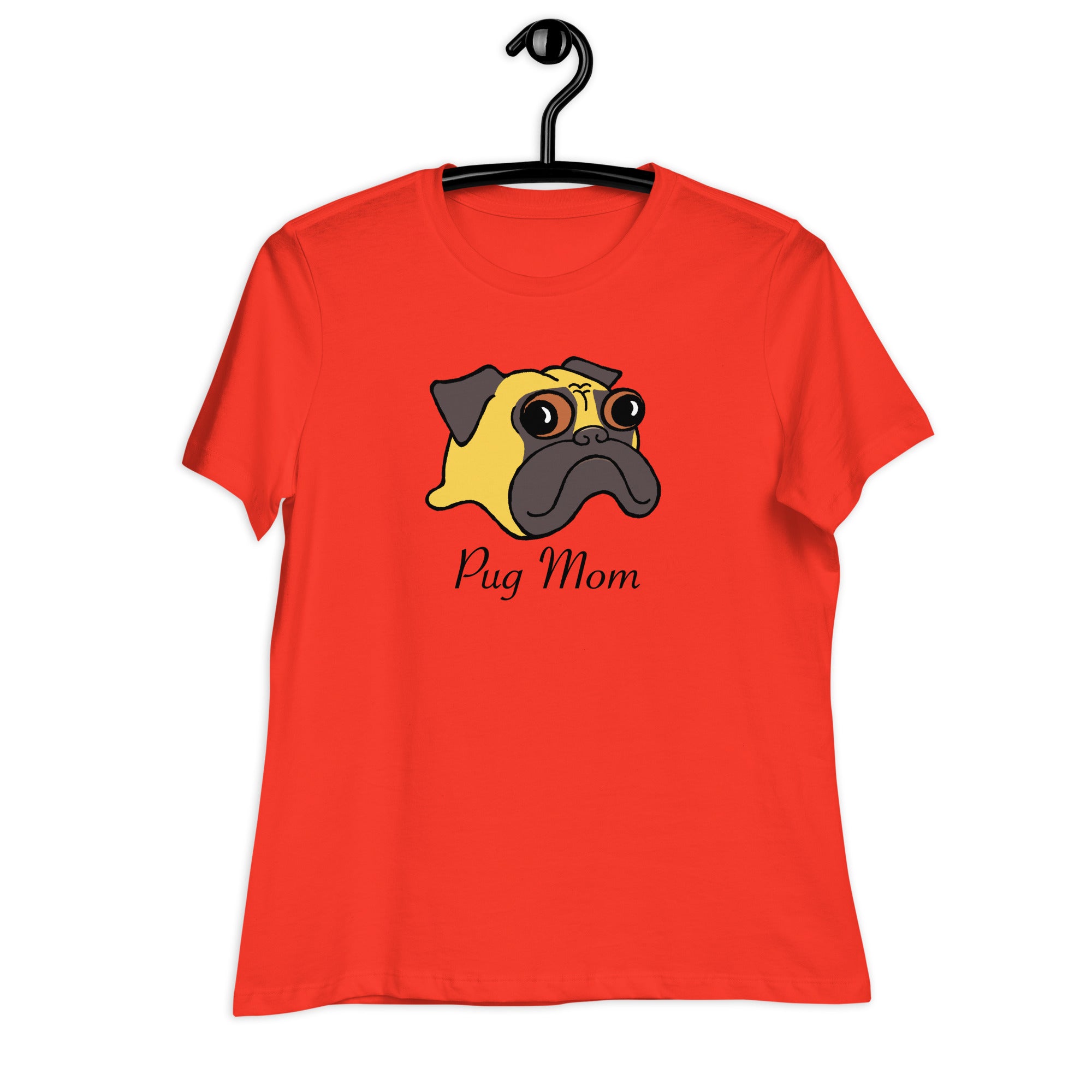 Pug Mom T-shirt  |  Fawn